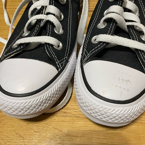 Converse Black and White High-Top Sneakers - Picture 3 of 5